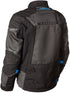 BAJA S4 JACKET BLACK - KINETIK BLUE